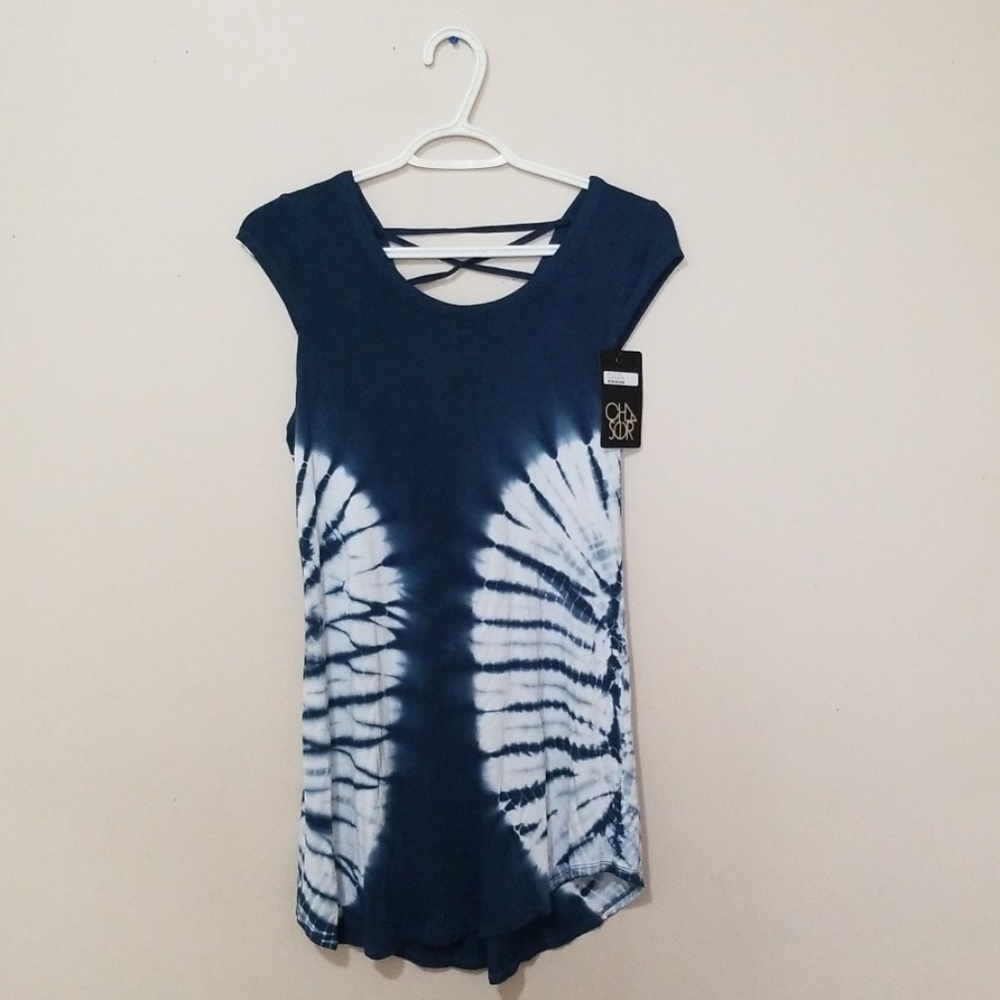 Tie-Dye sleeveless Blouse